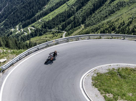 Knackige Motorradtouren in Tirol